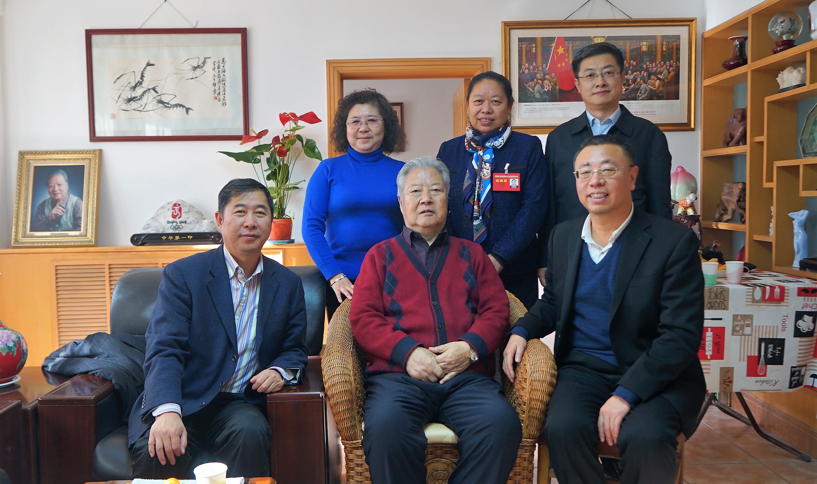 2017年11月29日，李思进主委一行看望原农工党中央副主席、农工党山西省委会第一任主委宋金升。.jpg